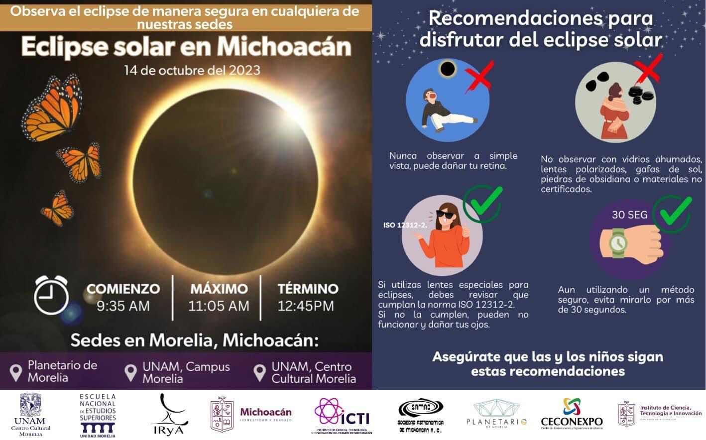 Atiende Estas Recomendaciones Para Observar El Eclipse Solar Periódico La Redacción 0765