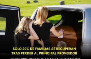 Familia sin seguro de vida enfrentando dificultades económicas
