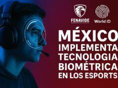 Jugador verificado con tecnología biométrica en esports México