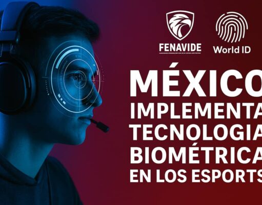 Jugador verificado con tecnología biométrica en esports México