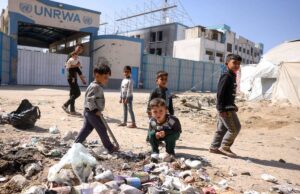 Niños en Gaza afectados por crisis humanitaria