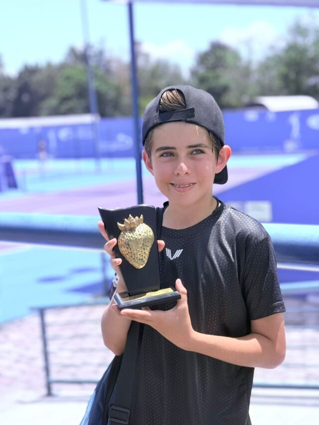 José Andrés González tenis — campeón en dobles en Irapuato 2025