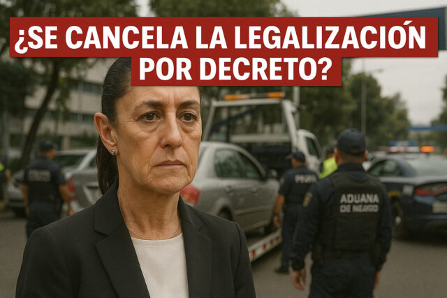 ¿Se cancela el decreto de “autos chocolate”