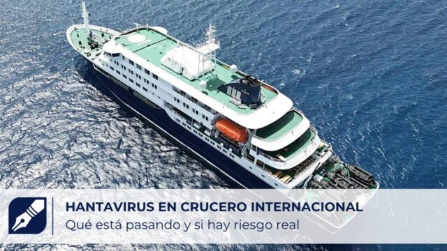 Crucero MV Hondius relacionado con brote internacional de hantavirus