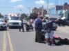 Motociclista resulta lesionado tras choque con vehículo en la salida a Numarán
