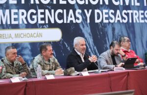 Michoacán se declara en alerta permanente ante temporada de lluvias y ciclones 2026