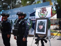 SSP rinde homenaje póstumo a 5 elementos de la Guardia Civil