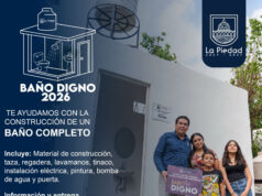 Abre gobierno de La Piedad la convocatoria del programa “Baño Digno 2026”