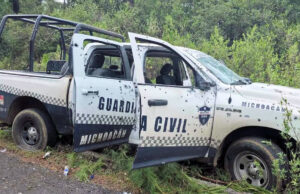 Ataque contra policías deja cinco oficiales caídos en Nahuatzen