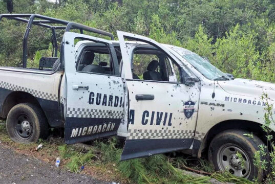 Ataque contra policías deja cinco oficiales caídos en Nahuatzen
