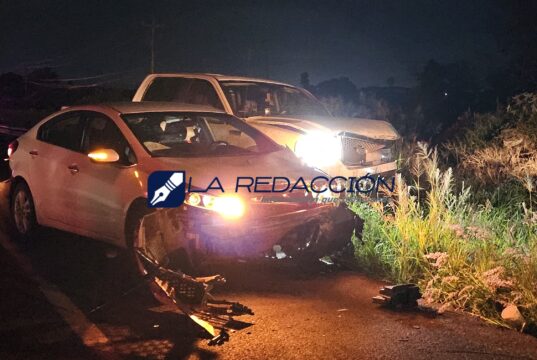 Nueve lesionados tras choque múltiple en tramo La Piedad- Zamora