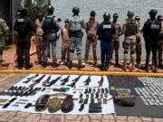 Detienen a 11 personas y aseguran arsenal en La Piedad