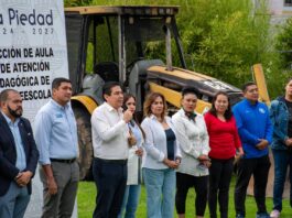 INICIAN LABORES PARA CONSTRUIR NUEVA AULA EN FAVOR DE NIÑAS Y NIÑOS