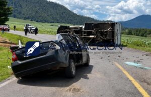 Encontonazo deja dos muertos en Paracho