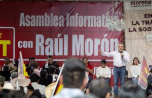 Avanza Morón en la construcción de la unidad en Michoacán
