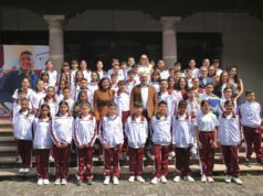Reconoce Bedolla el talento estudiantil, entrega laptops a los 52 ganadores de la OCI26