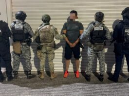 Detenido objetivo delincuencial en un operativo interinstitucional en Apatzingán