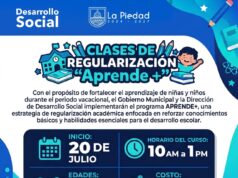 CURSO DE REGULARIZACIÓN EN CENTROS COMUNITARIOS DE LA PIEDAD