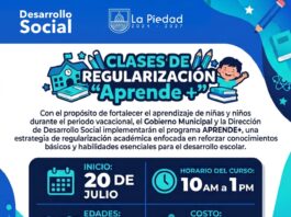 CURSO DE REGULARIZACIÓN EN CENTROS COMUNITARIOS DE LA PIEDAD