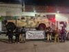 Guardia Civil asegura dos vehículos con blindaje improvisado durante cateo en Parácuaro