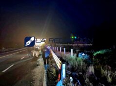 Mujer resultó lesionada tras percance vial en tramo La Piedad-Zamora