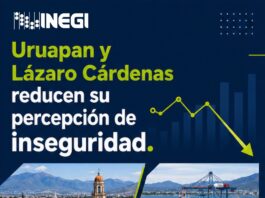 Michoacán mejora en 6% percepción de seguridad: INEGI