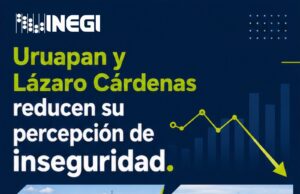 Michoacán mejora en 6% percepción de seguridad: INEGI