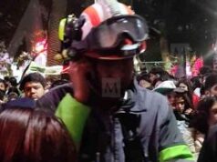 Mueren dos personas por asfixia durante festejos por el triunfo de México en la Ciudad de México