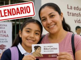 Revelan calendario de pagos de la Beca Rita Cetina para Primaria