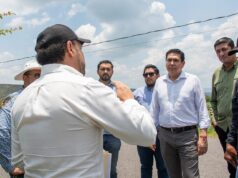SUPERVISA SAMUEL HIDALGO INICIO DE REHABILITACIÓN DE LA RED DE AGUA EN LOS GUAJES