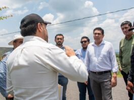 SUPERVISA SAMUEL HIDALGO INICIO DE REHABILITACIÓN DE LA RED DE AGUA EN LOS GUAJES