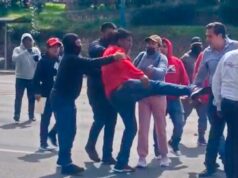 Gobierno de Michoacán condena agresión durante manifestación de comuneros de Arantepacua