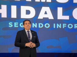 SAMUEL HIDALGO RINDE SU SEGUNDO INFORME DE GOBIERNO
