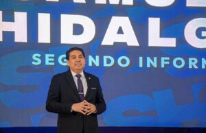SAMUEL HIDALGO RINDE SU SEGUNDO INFORME DE GOBIERNO