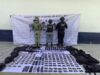 Asegurados tres fusiles y más de mil 300 cartuchos útiles en Apatzingán