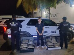 Guardianes del Camino aseguran más de 20 kg de marihuana en Lázaro Cárdenas