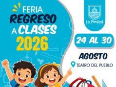 ANUNCIA GOBIERNO DE LA PIEDAD FERIA DE REGRESO A CLASES MUNICIPAL 2026