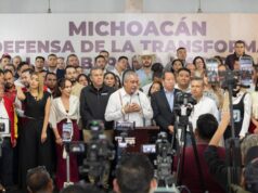 Da Morón muestra de poder; destaca haber fortalecido a la 4T en Michoacán