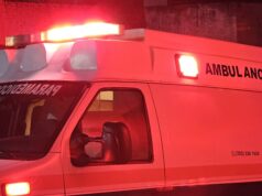 Motociclista derrapa al intentar esquivar un perro en la carretera La Piedad–Guadalajara