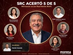 Morón con 36.8 % de preferencia interna: Daniel Aranda