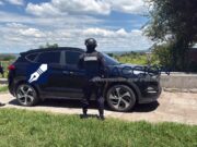 Localizan camioneta con reporte de robo