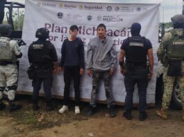 SSP libera a tres adolescentes privadas de la libertad y detiene a dos personas en Jacona