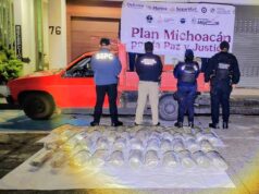 Asegura SSP cerca de 45 kilos de marihuana ocultos en vehículo; hay 2 detenidos