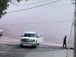 Flamazo en una camioneta deja un lesionado