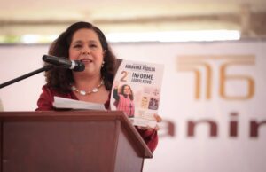 Melba Albavera presenta su segundo informe legislativo