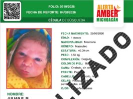 Localiza FGE a recién nacido en Zamora; un hombre fue detenido
