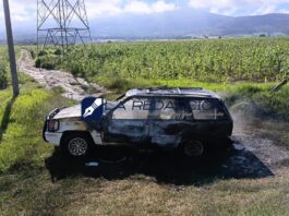 Camioneta arde en llamas en el tramo Purépero-Tlazazalca