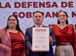 Melba Albavera respalda a Carlos Torres Piña y llama a la unidad de Morena en Michoacán