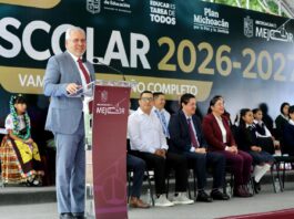 Destaca Bedolla inversión récord de 6 mmdp y certeza laboral para el magisterio