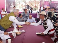 Con más de 5 mmdp de Faeispum, y mil 259 obras, Bedolla impulsa el desarrollo de los municipios